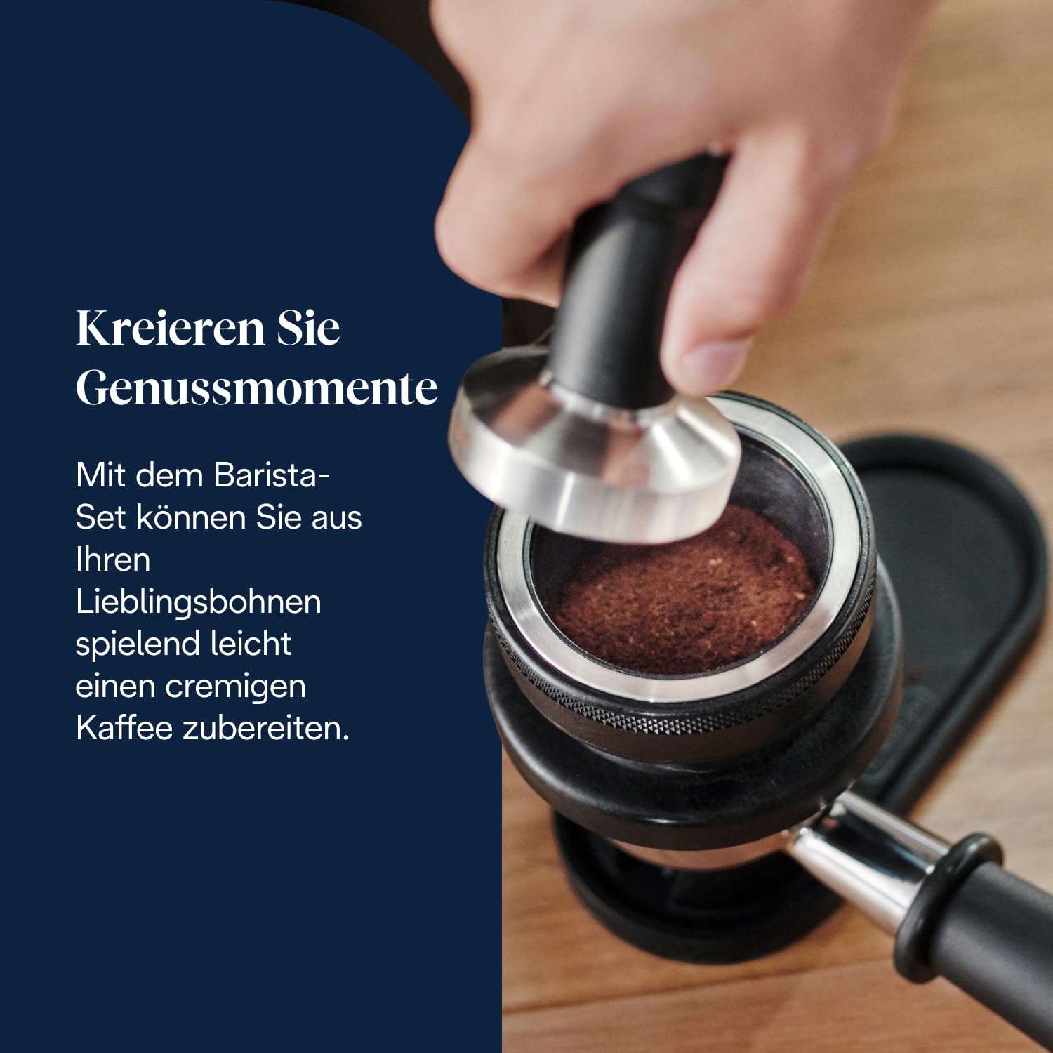 De'Longhi Siebträgermaschine La Specialista Arte EC9155.MB, Espressomaschine mit Mahlwerk, 8 Mahlgrade, 15 Bar, 3 Temperaturen, Milchschaumdüse, 1550W, 1,7L Tank, Edelstahl/Schwarz inkl. Barista-Kit