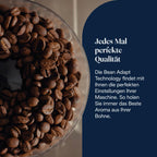 De'Longhi Siebträgermaschine La Specialista Arte EC9155.MB, Espressomaschine mit Mahlwerk, 8 Mahlgrade, 15 Bar, 3 Temperaturen, Milchschaumdüse, 1550W, 1,7L Tank, Edelstahl/Schwarz inkl. Barista-Kit