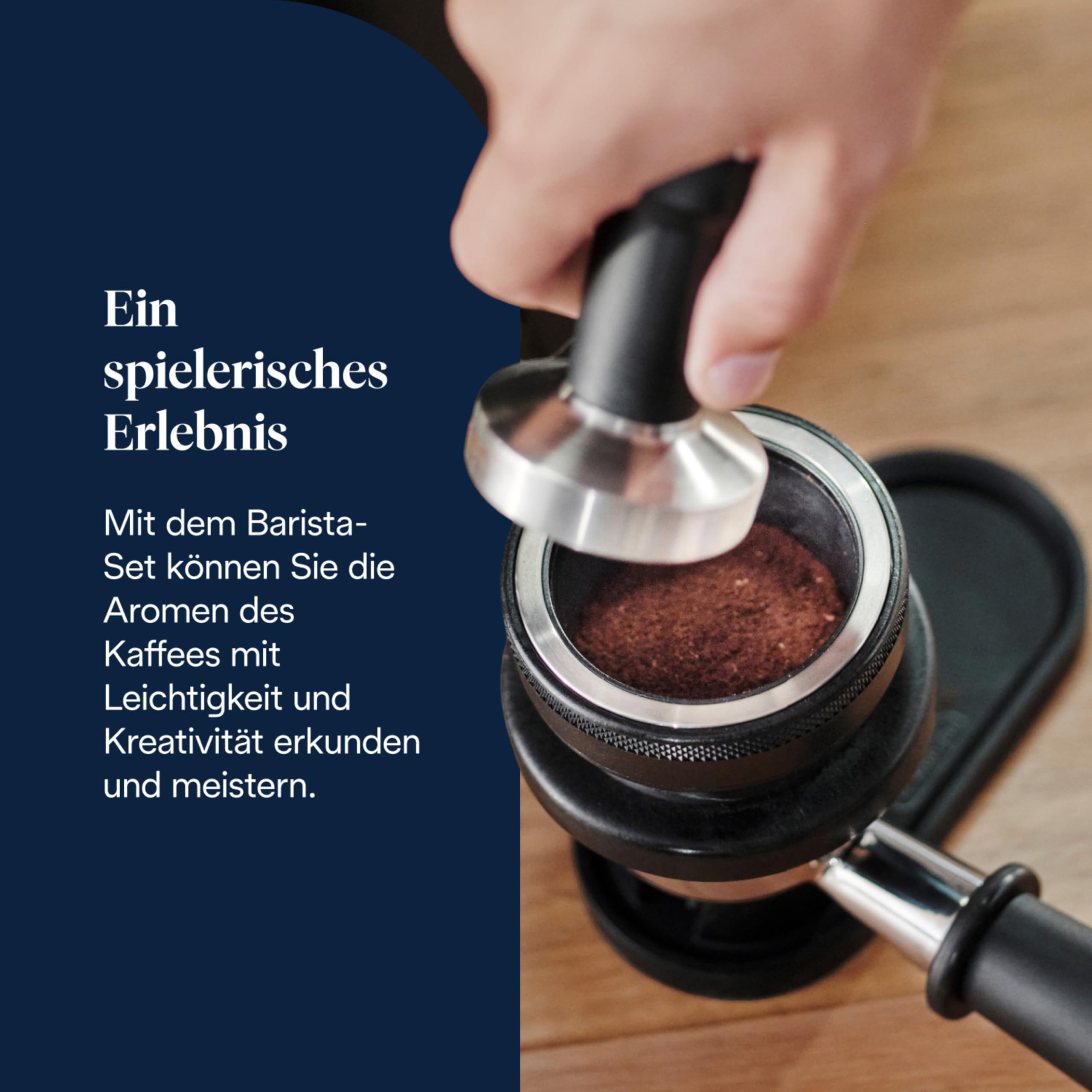 De'Longhi Siebträgermaschine La Specialista Arte EC9155.MB, Espressomaschine mit Mahlwerk, 8 Mahlgrade, 15 Bar, 3 Temperaturen, Milchschaumdüse, 1550W, 1,7L Tank, Edelstahl/Schwarz inkl. Barista-Kit