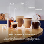De'Longhi Siebträgermaschine La Specialista Arte EC9155.MB, Espressomaschine mit Mahlwerk, 8 Mahlgrade, 15 Bar, 3 Temperaturen, Milchschaumdüse, 1550W, 1,7L Tank, Edelstahl/Schwarz inkl. Barista-Kit