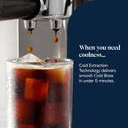 De'Longhi Dedica Duo - Perfetto Kompakte Siebträgermaschine Espressomaschine mit Soft-Touch-Icons, manuellem Milchaufschäumer für Espresso, Cappuccino und Cold Brew, 15cm breit, Metall (EC890.M)