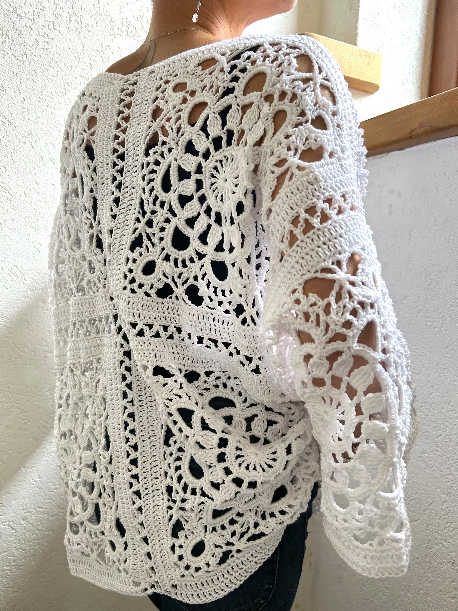 The original PDF crochet pattern CLAS TOP Granny Square with videos, top pdf crochet pattern, instant download, crochet top, croche